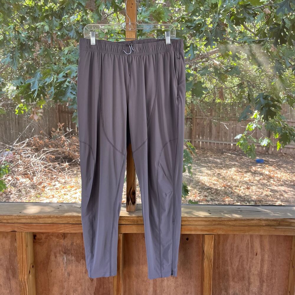 Outdoor Voices Women's Grey Active Pants Zip Ankles Size L